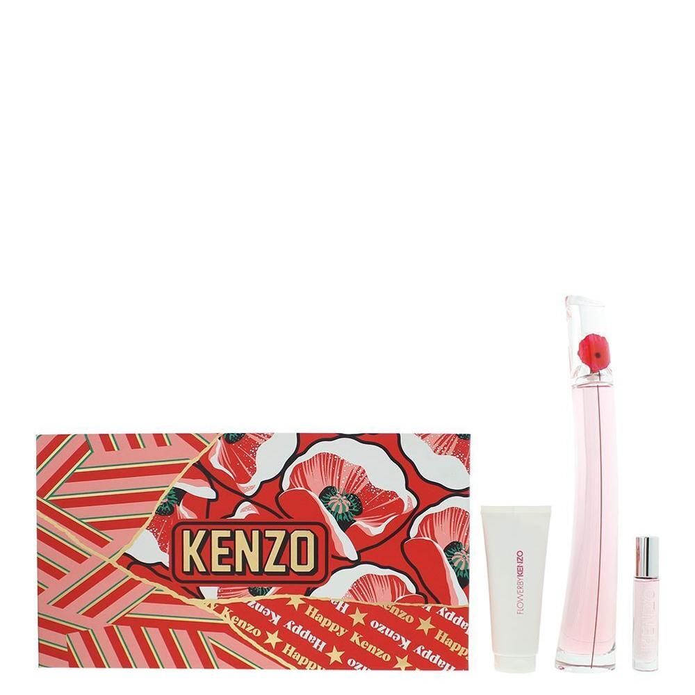 Kenzo - Poppy Bouquet Gift Set Eau de Parfum 100ml + Body Lotion 75ml + EDP 10ml