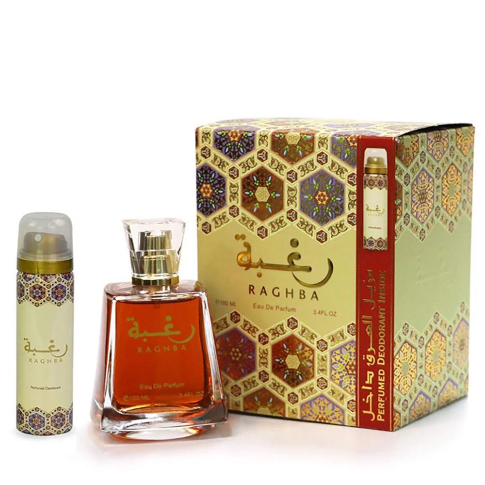 Raghba cosmetic kits by Lattafa mixed 100ml