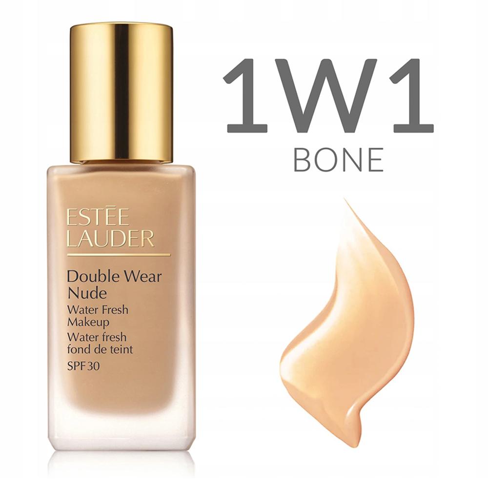 Cosmetics Double Wear Nude 1W1 Bone by Estee Lauder mixed 30ml