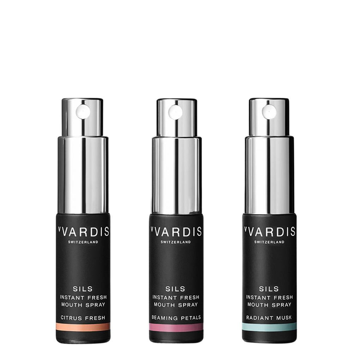 3*4ml Vvardis - Gift Set de Spray Bouche Éliminer Les Mauvaises Odeurs 3 Senteurs