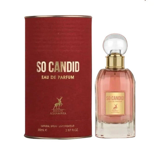 So Candid perfume by Maison Alhambra for women 85 ml