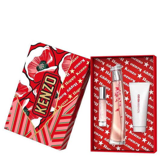 Kenzo - Ikebana Gift Set EDP 75ml + Body Lotion 75ml + EDP 10ml