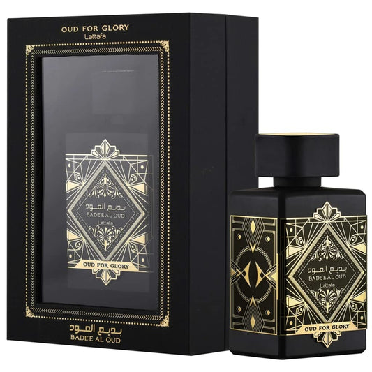 Perfume Badee Al Oud For Glory by Lattafa mixed 100 ml
