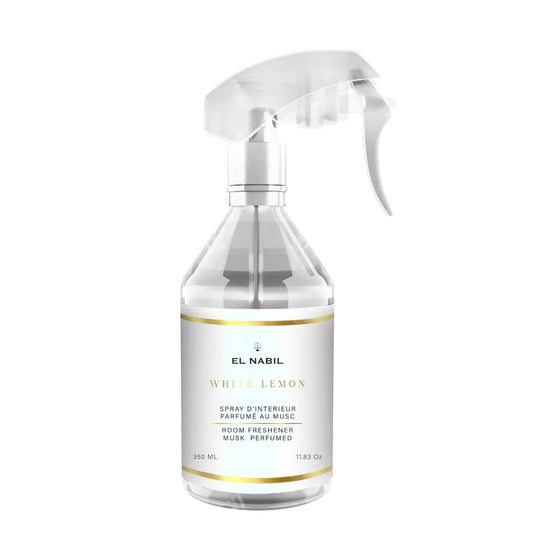 White Lemon home fragrance accessories by El Nabil mixed