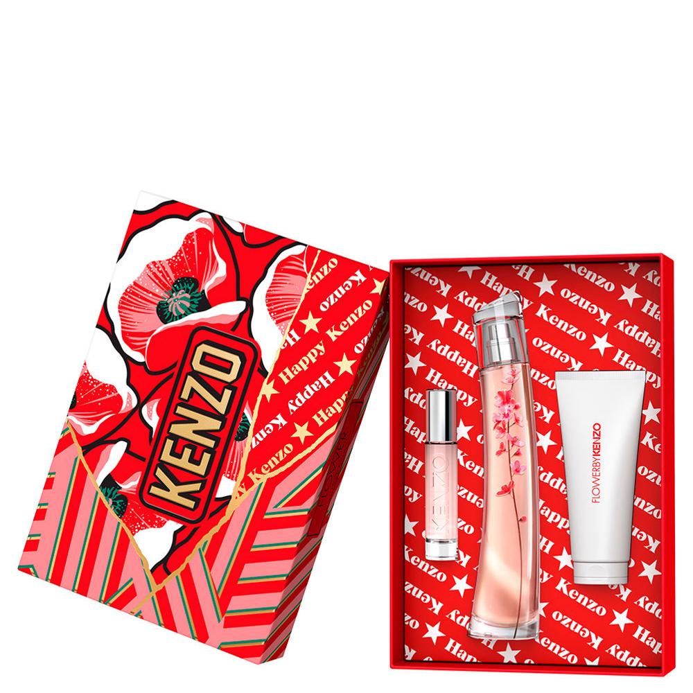 Kenzo - Ikebana Gift Set EDP 75ml + Body Lotion 75ml + EDP 10ml