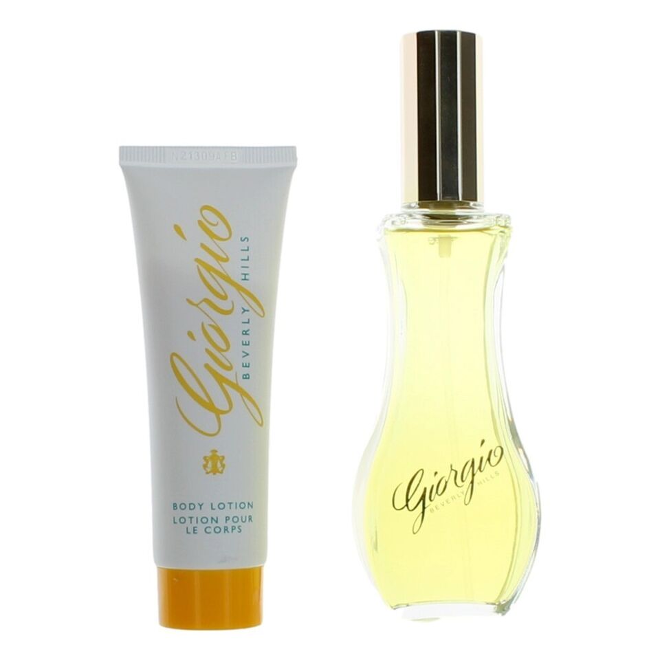 Giorgio Beverly Hills Mixed Perfume + Body Lotion 50ml Cosmetic Gift Set 90ml