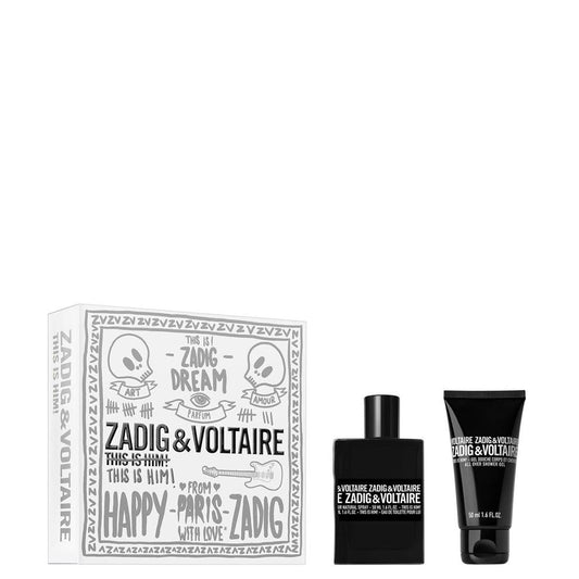 Zadig & Voltaire - This Is Him! - Gift set for men Eau de Toilette 50 ml + Shower Gel 50 ml