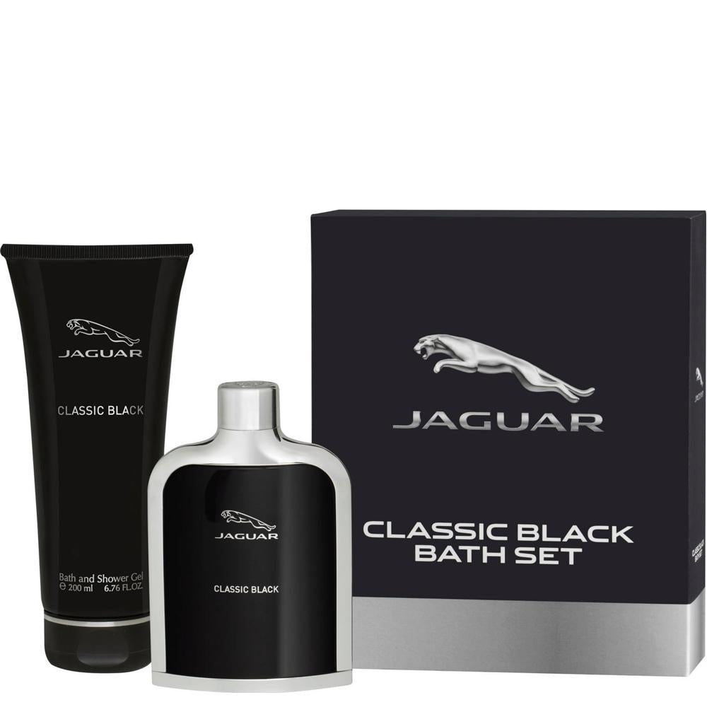 Cosmetic Kits Classic Black Bath Set EDT + Shower Gel 200ml from Jaguar Mixed 100ml