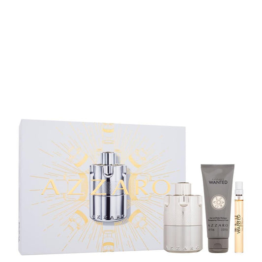 Azzaro - Wanted EDP 100ml + Edp 10ml + Shower Gel 75ml