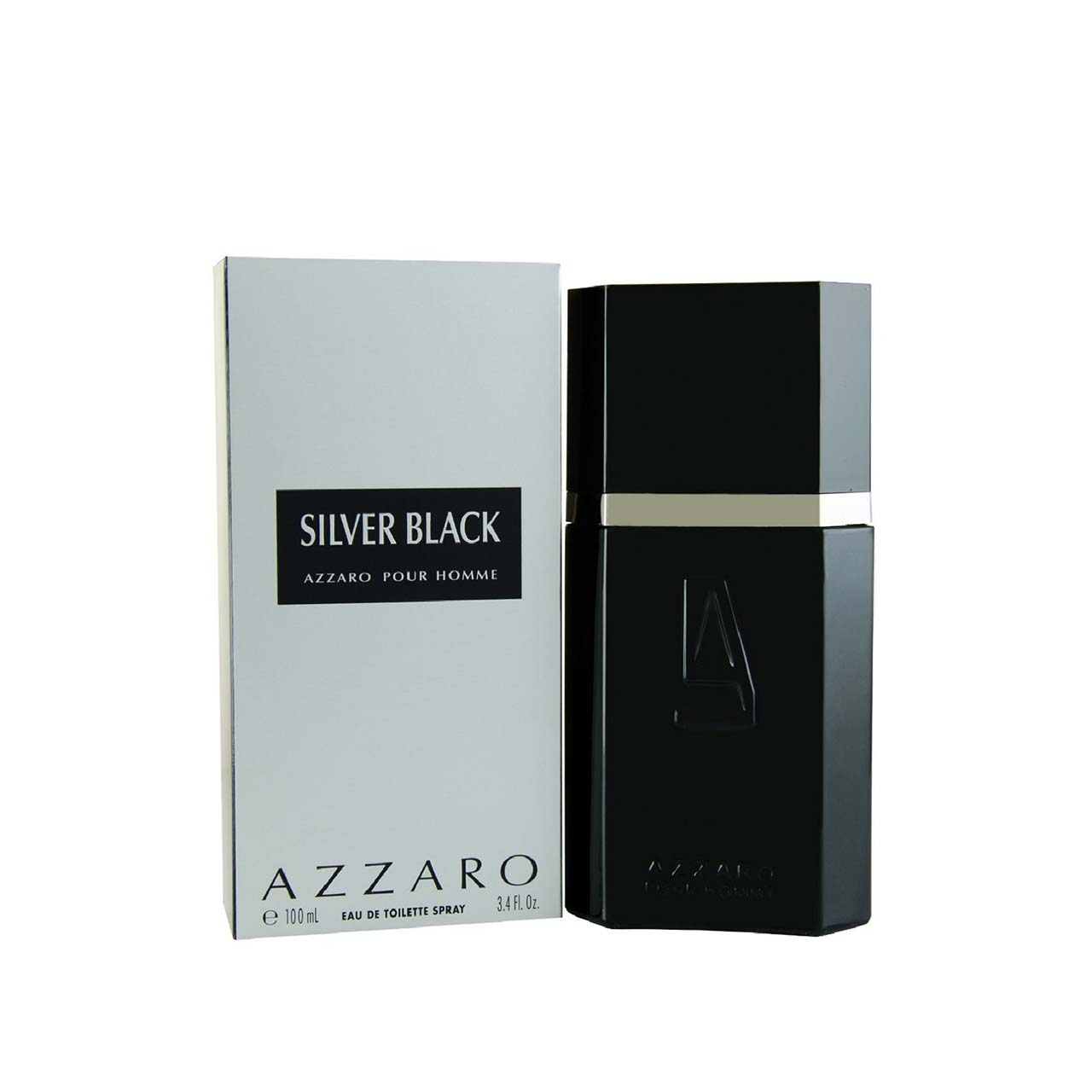 Perfume Silver Black by Azzaro for men 100 ml
