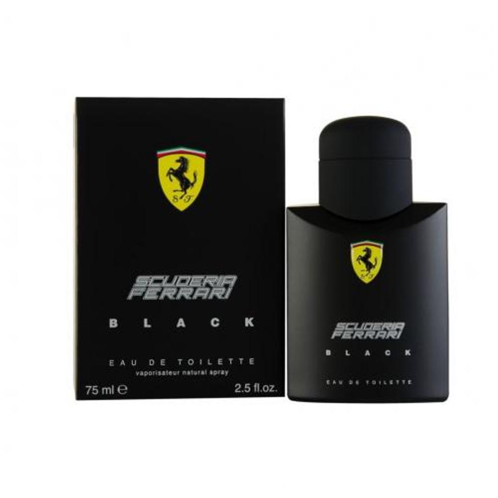 Parfums Black de la marque Scuderia Ferrari pour homme 75 ml