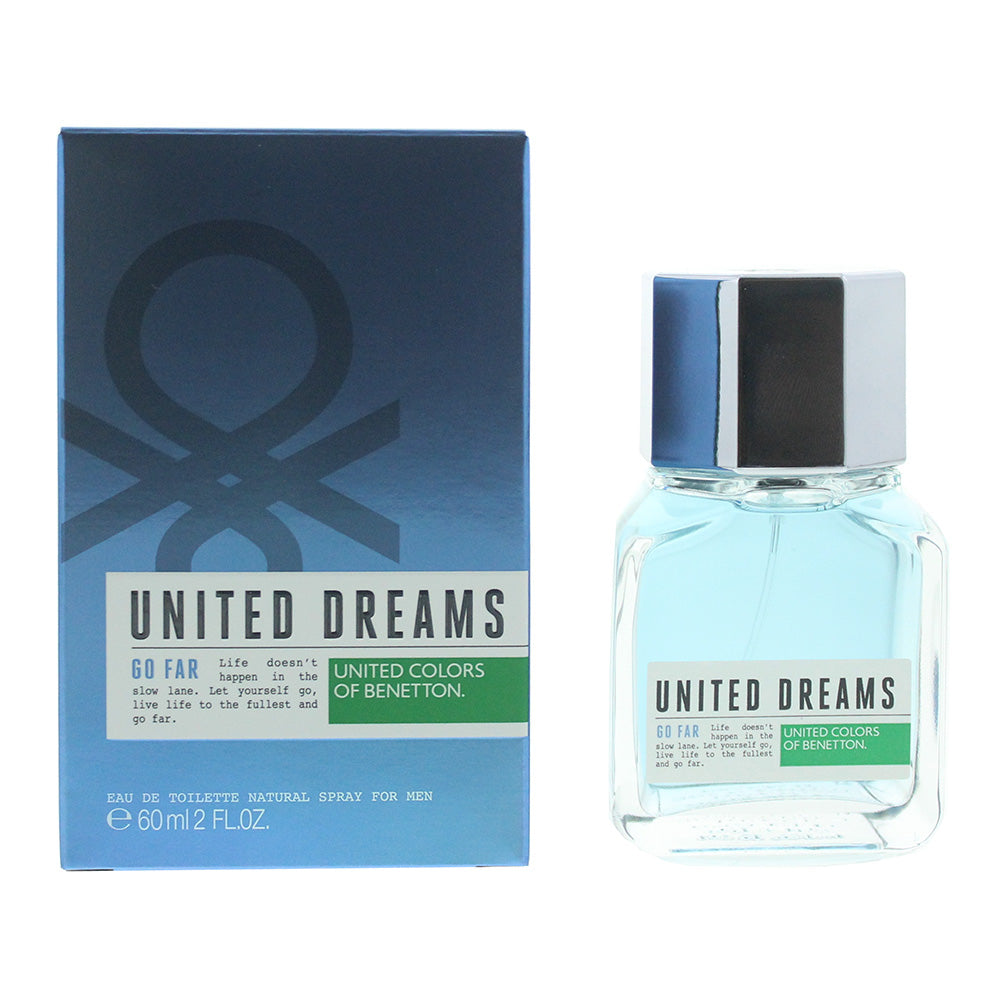 United Dreams Go Far perfume by Benetton for men 60 ml