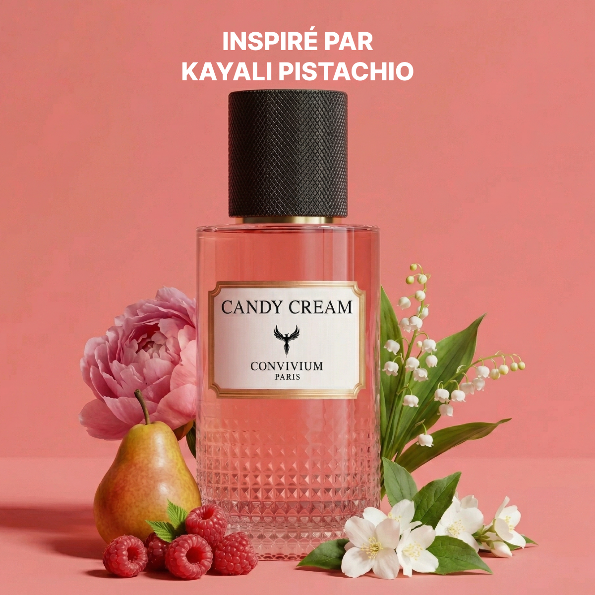 50ml Convivium Paris - Candy Cream - Extrait de Parfum Mixte