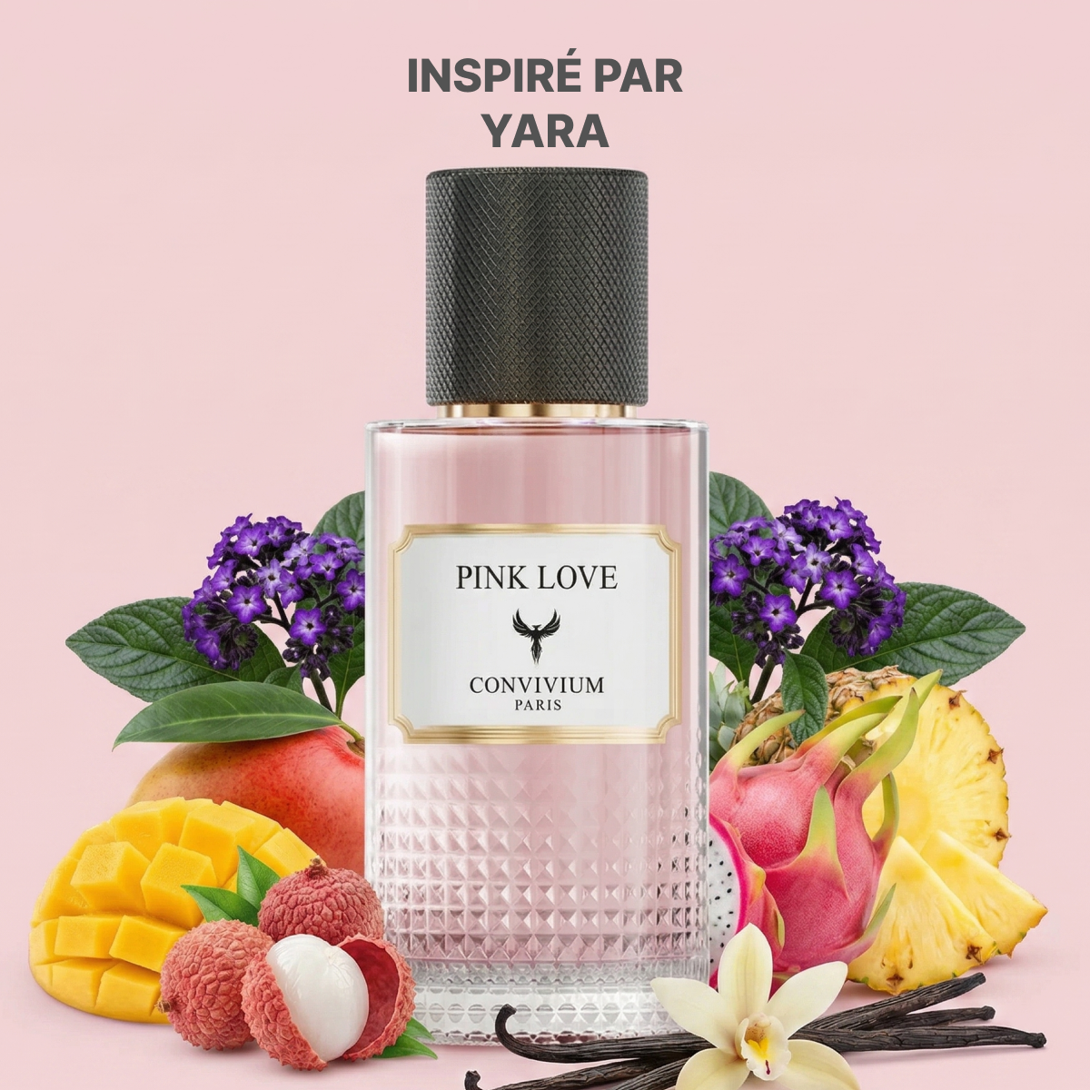 50ml Convivium Paris - Pink Love - Extrait de Parfum Mixte