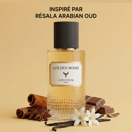 Convivium Paris - Golden Wood - Perfume Extract Unisex