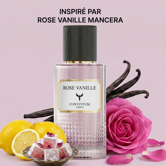 Convivium Paris - Rose Vanille - Perfume Extract Unisex