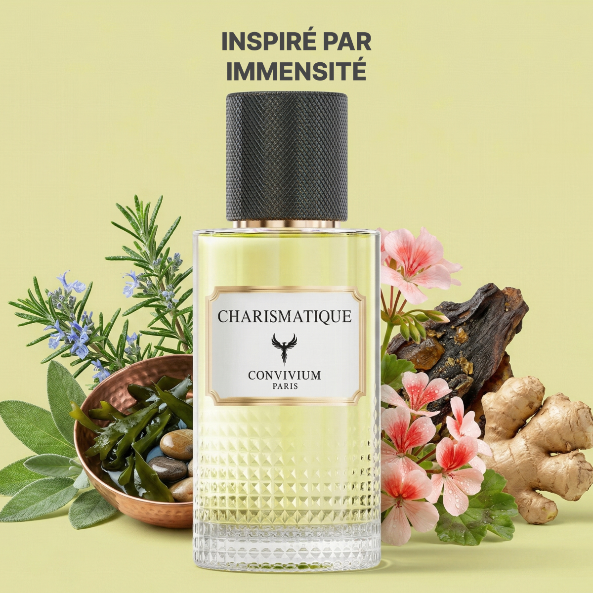 50ml Convivium Paris - Charismatique - Extrait de Parfum Mixte
