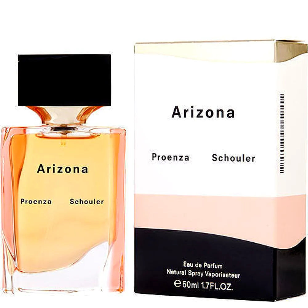 Elegant Proenza Schouler Arizona Eau de Parfum for women in a sleek glass bottle with minimalist design and soft pastel tones.