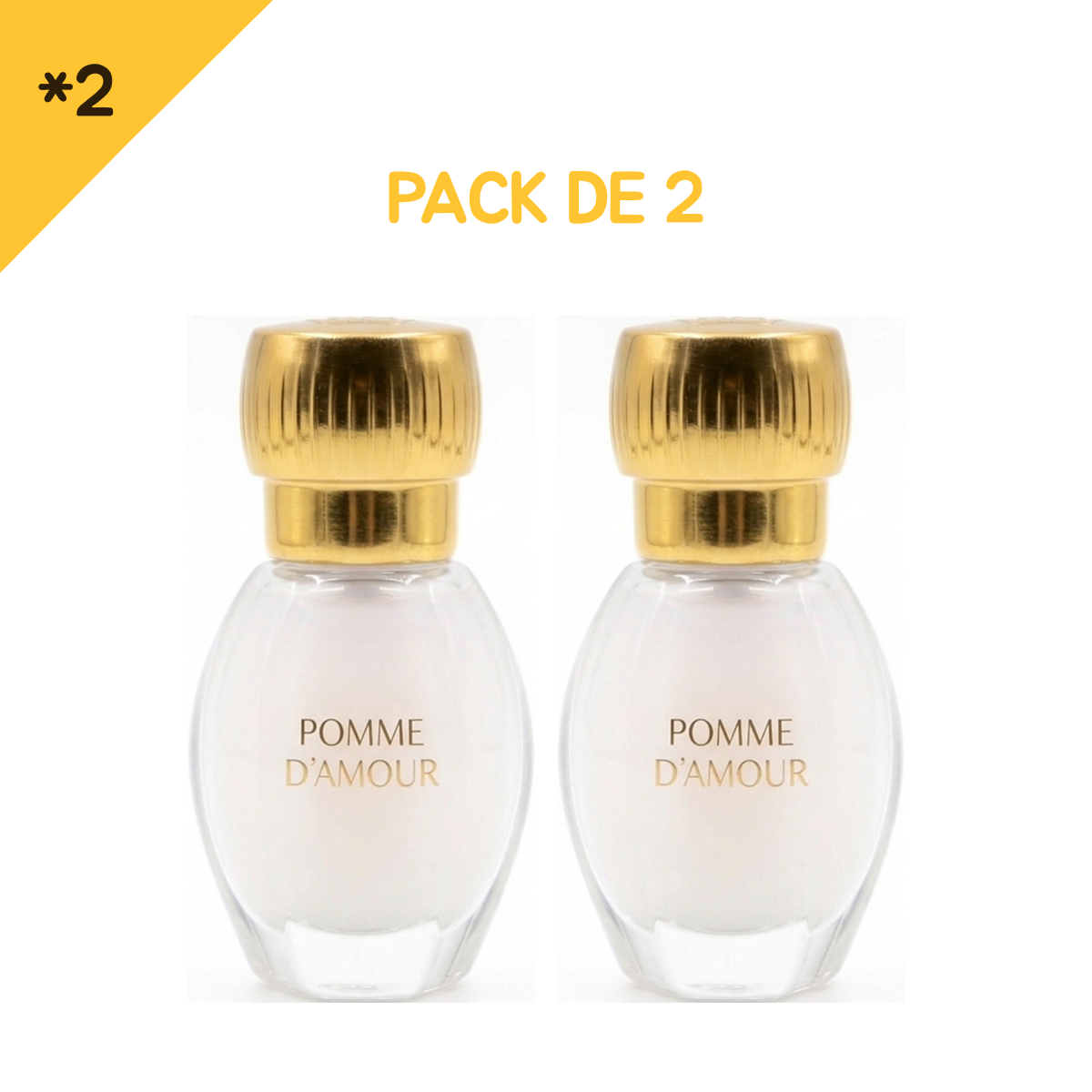 * 2 Gris Montaigne - Musc Tahara Pomme D'amour - Perfume Concentrate