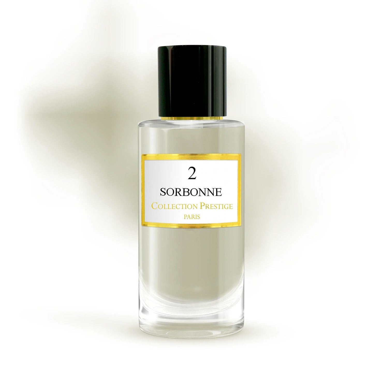 Luxury Collection Prestige - Sorbonne unisex Eau de Parfum bottle with elegant design and golden accents.