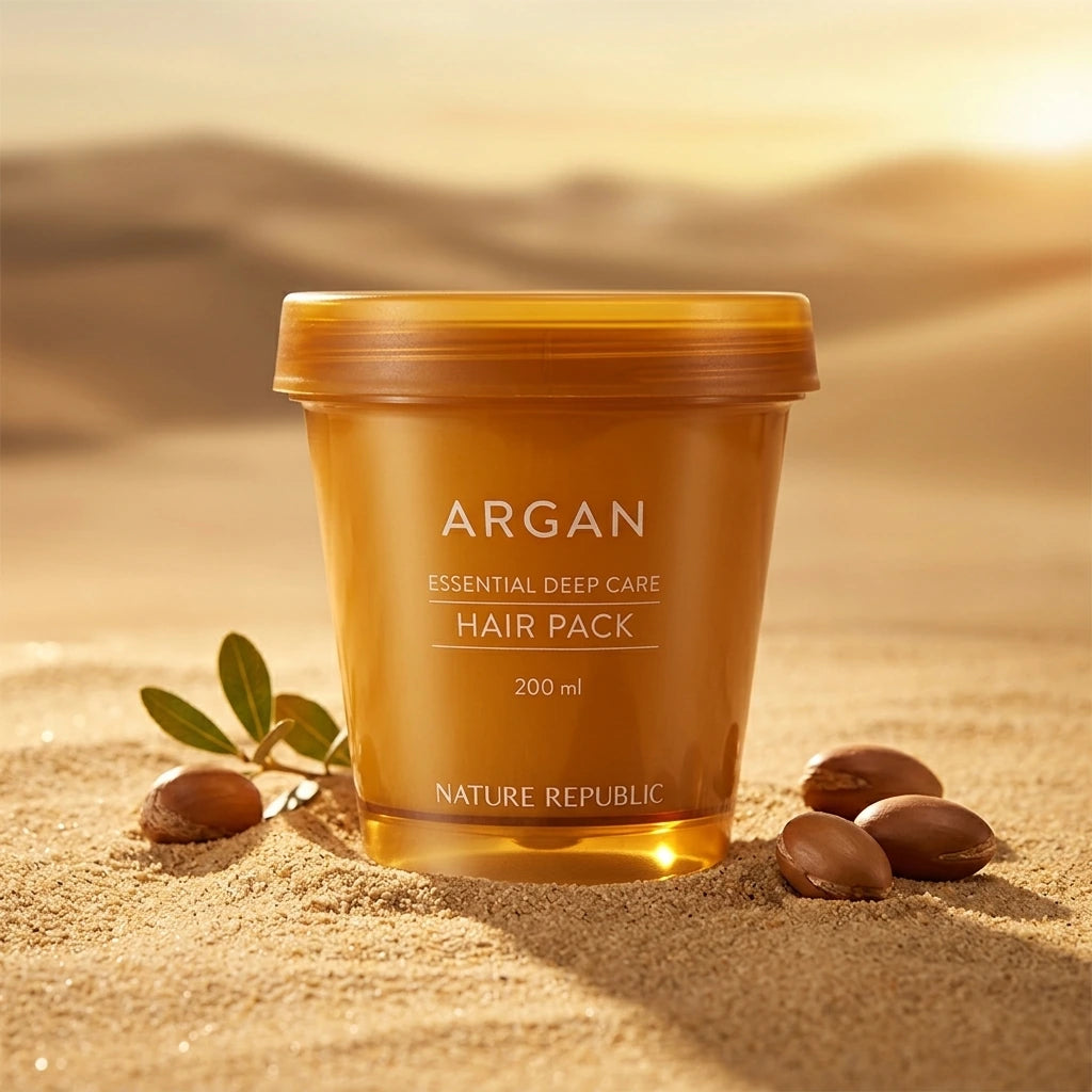 Nature Republic - Argan Essential Moisture - Repairing Hair Mask