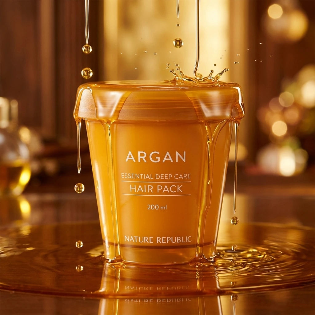 Nature Republic - Argan Essential Moisture - Repairing Hair Mask