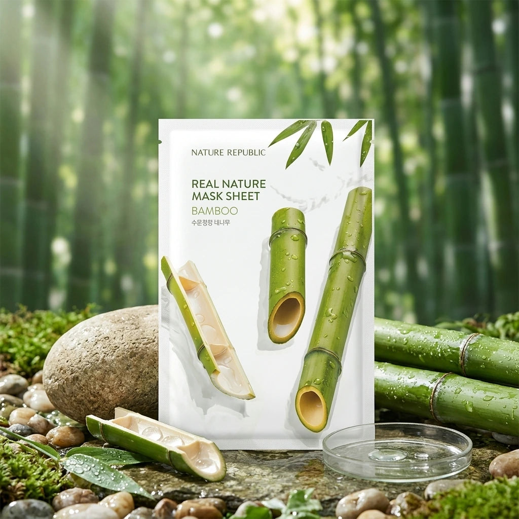 Nature Republic - Real Nature Sheet - Mask Bamboo