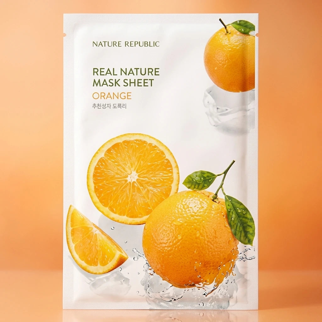 Nature Republic -  Real Nature Mask Sheet/Orange