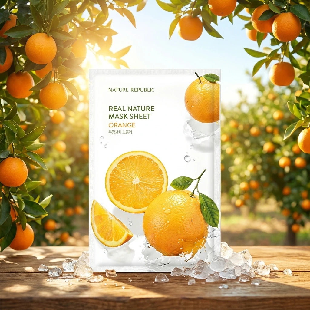 Nature Republic -  Real Nature Mask Sheet/Orange