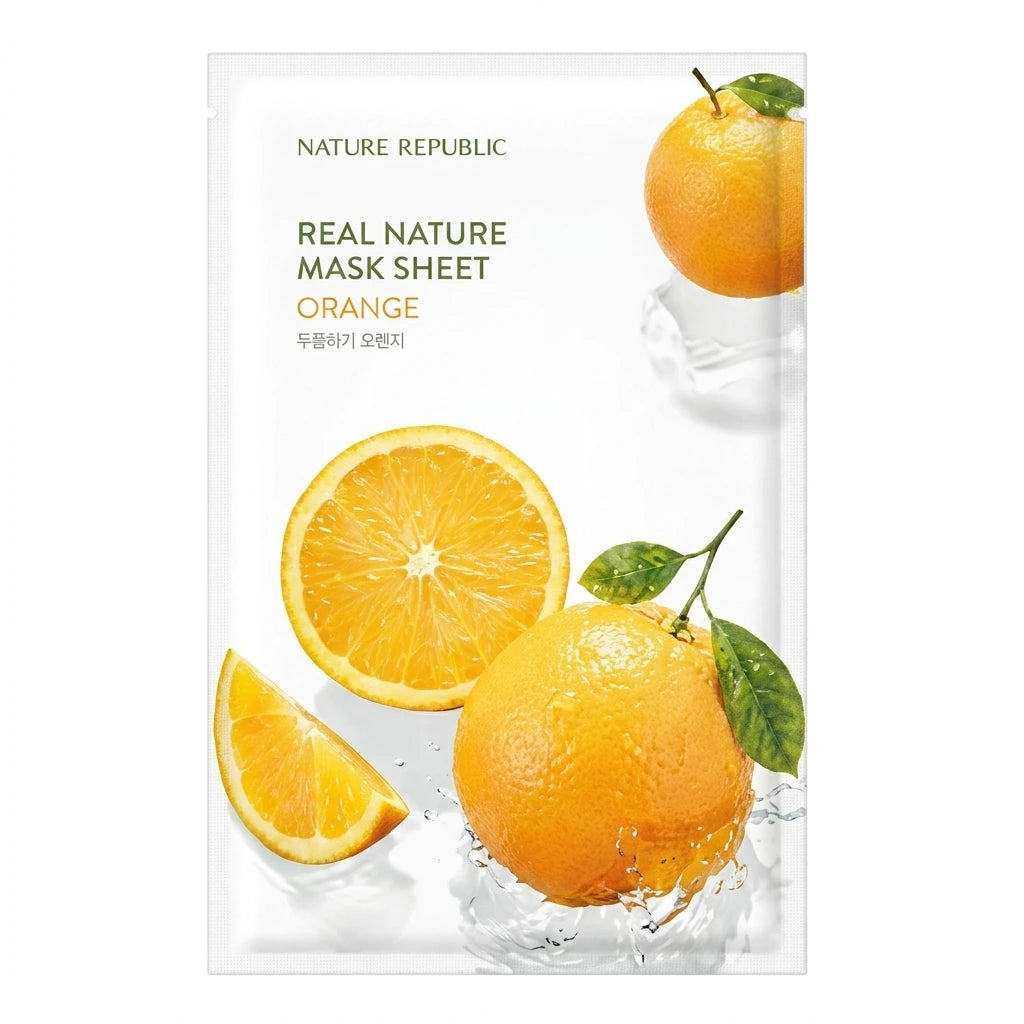 Nature Republic - Real Nature Mask Sheet/Orange