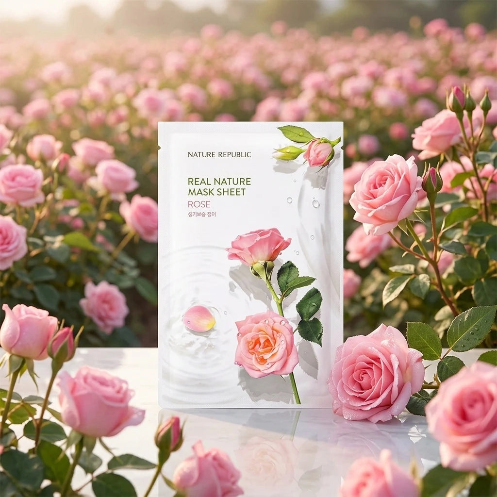 Nature Republic - Real Nature Mask Sheet/Rose