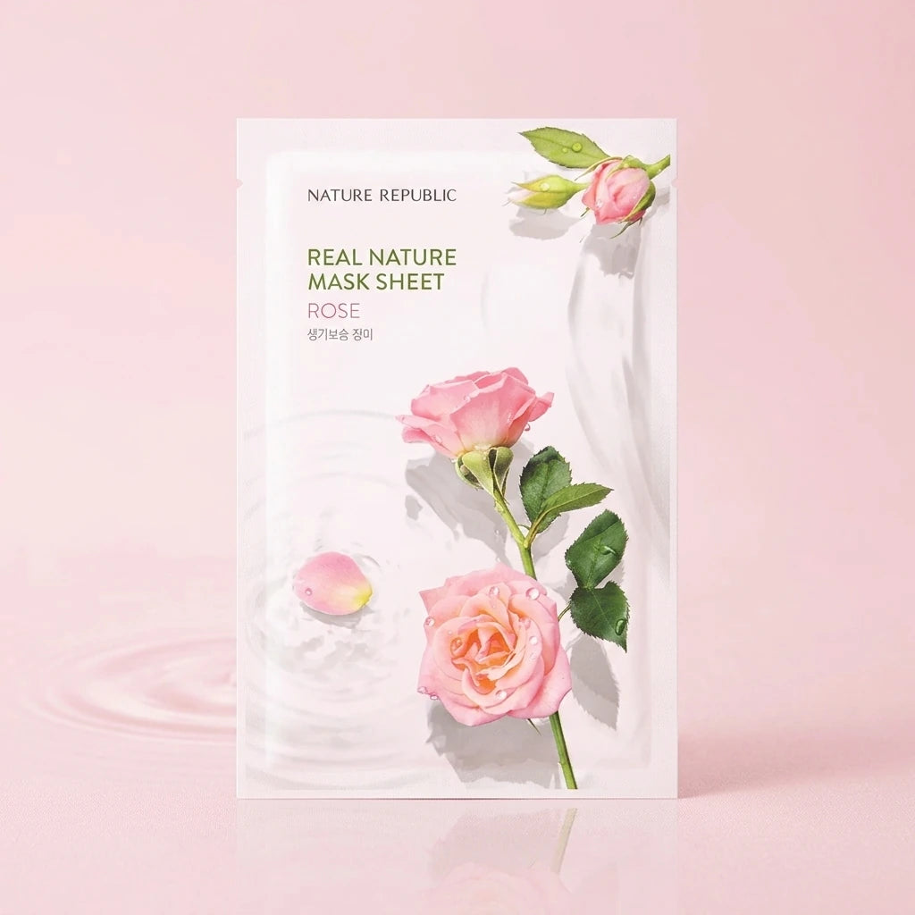 Nature Republic - Real Nature Mask Sheet/Rose