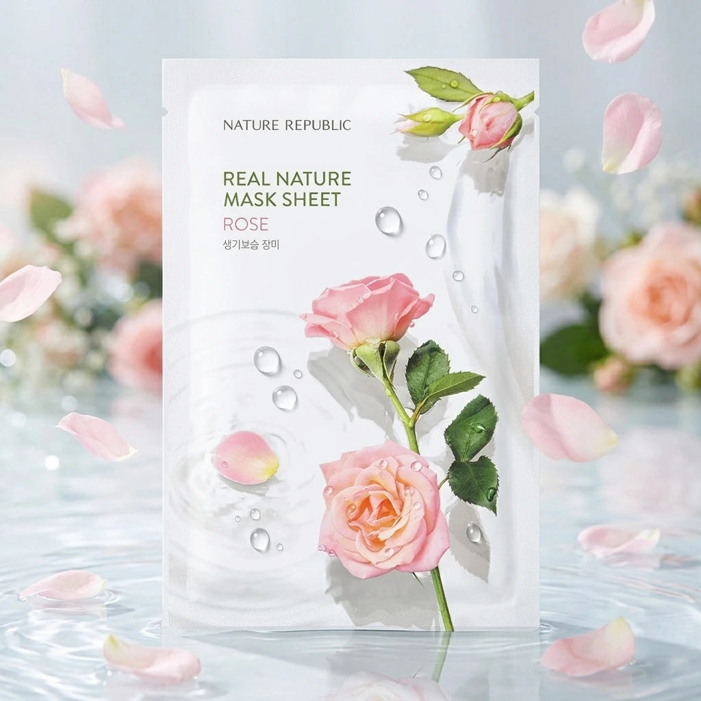 Nature Republic -  Real Nature Mask Sheet/Rose