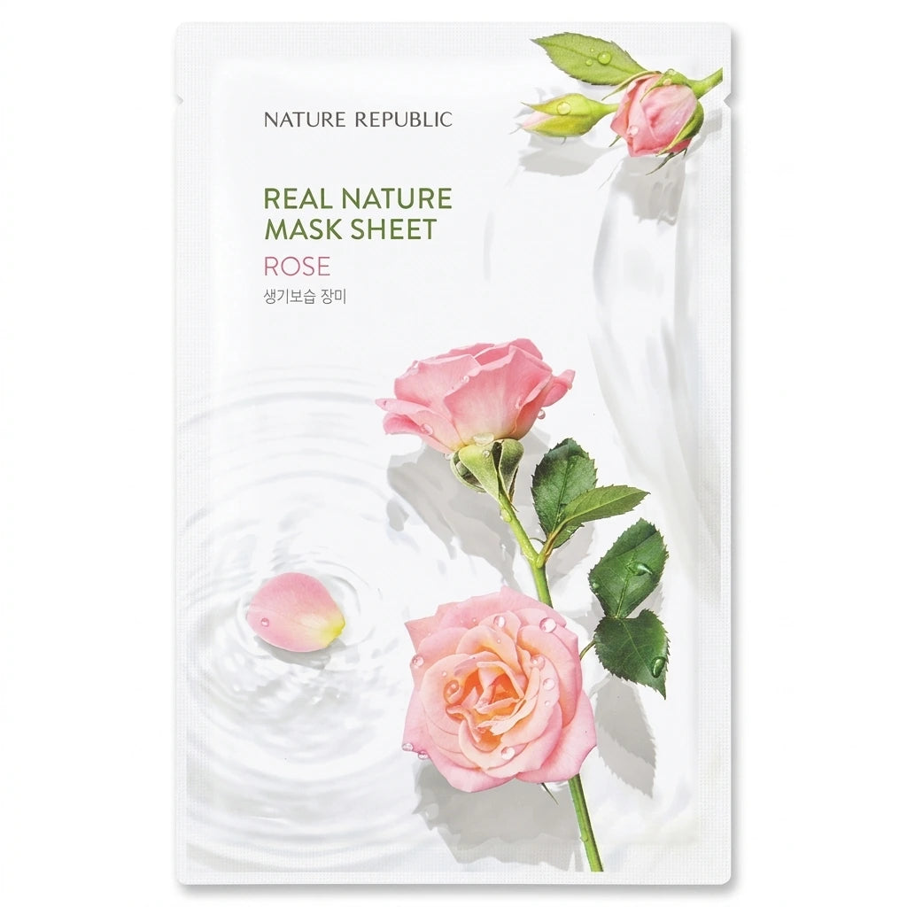 Nature Republic - Real Nature Mask Sheet/Rose