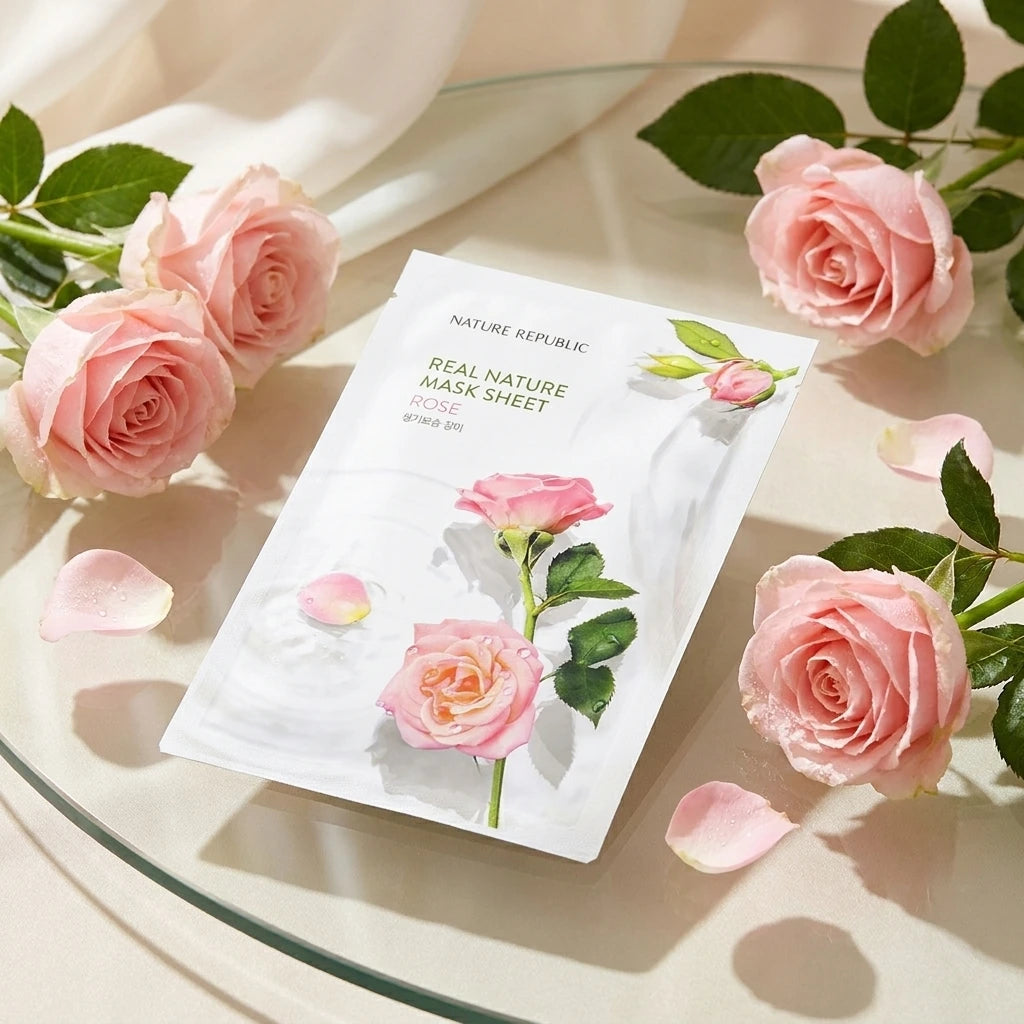 Nature Republic - Real Nature Mask Sheet/Rose
