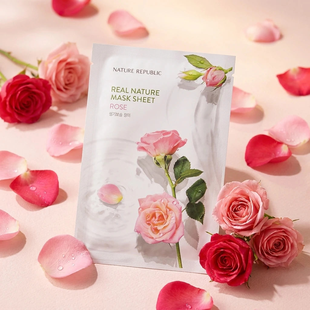 Nature Republic -  Real Nature Mask Sheet/Rose