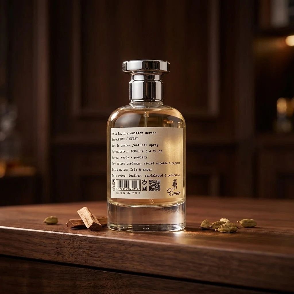 Paris Corner - Emir Rich Santal - Eau de Parfum Unisex