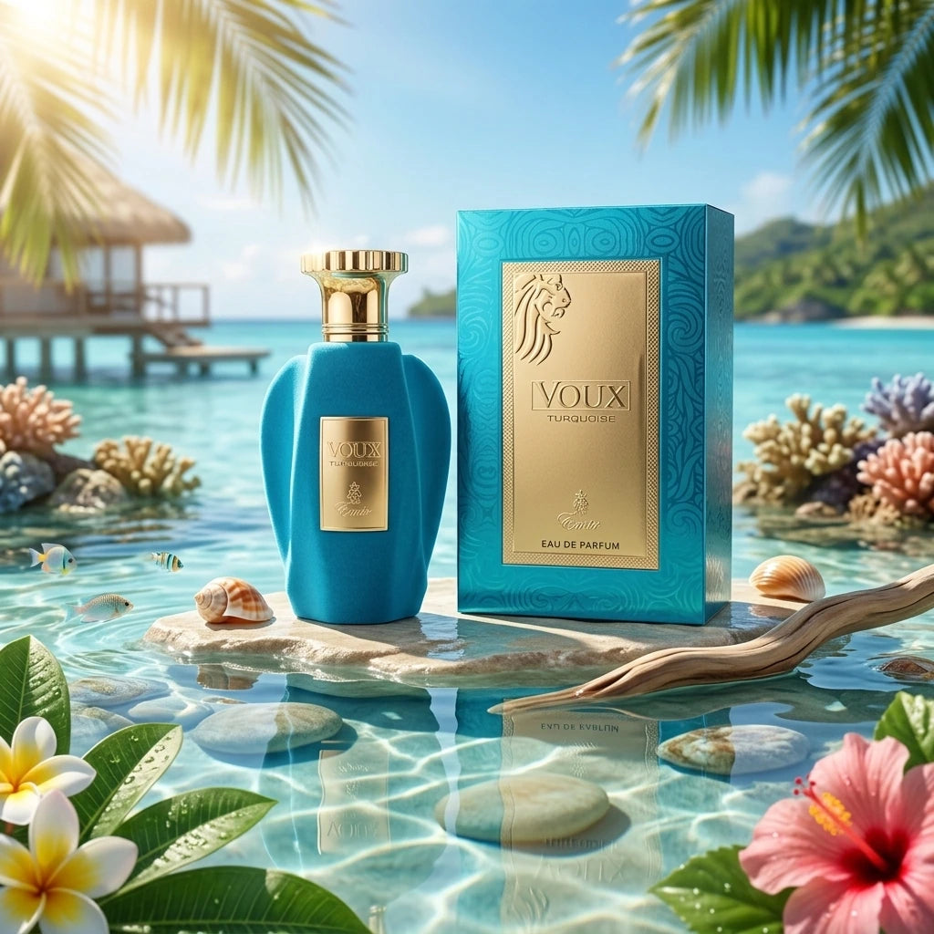 100 ml Paris Corner - Voux Turquoise - Eau de Parfum Unisexe