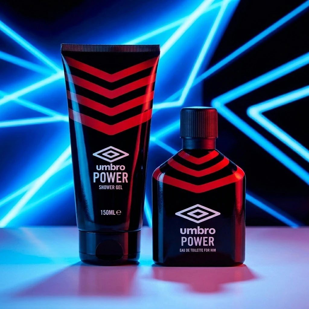 Umbro - Power - Coffret Gel Douche & Eau de Toilette pour Homme