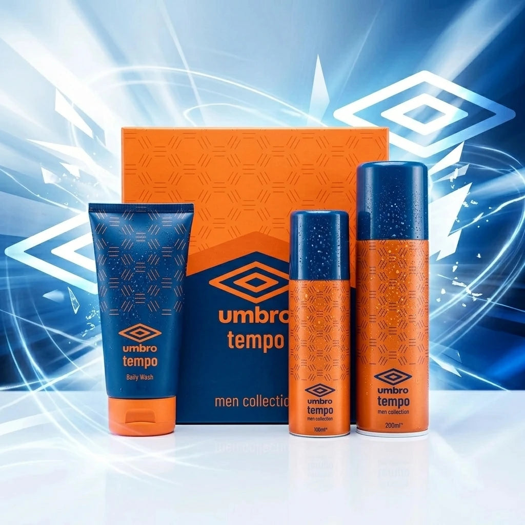 Umbro - Tempo - Coffret Déodorant Spray & Gel Douche