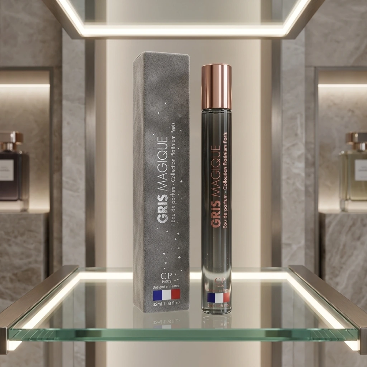 Collection Platinium Paris - Gris Magique - Eau de Parfum Mixte