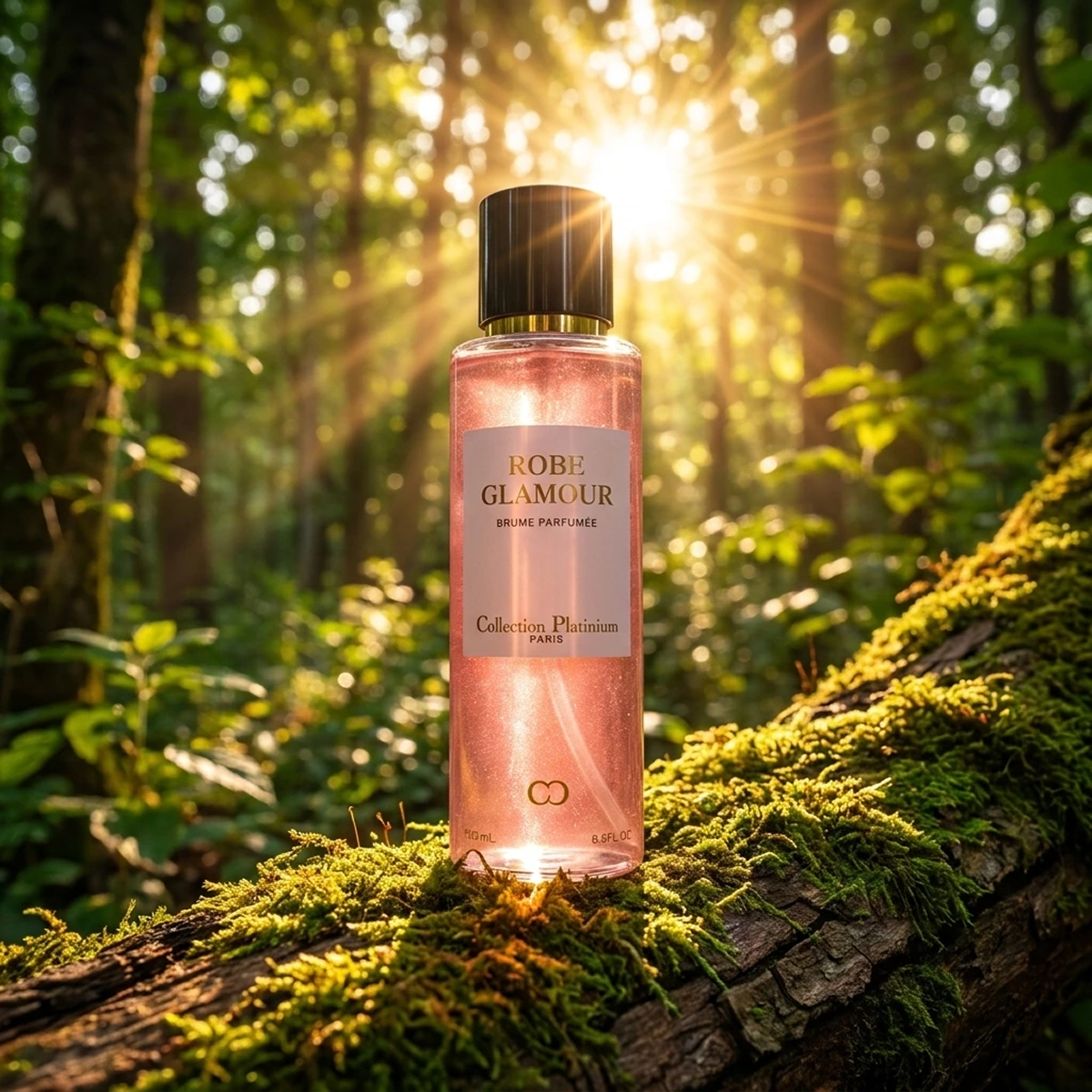 Collection Platinium - Robe Glamour - Fragrance Mist pailletée
