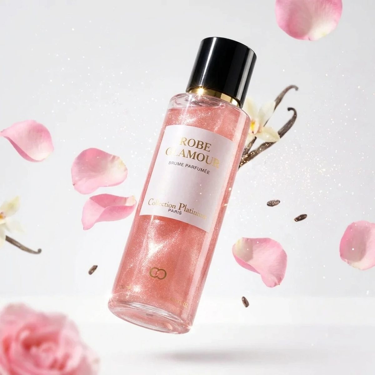 Collection Platinium - Robe Glamour - Fragrance Mist pailletée