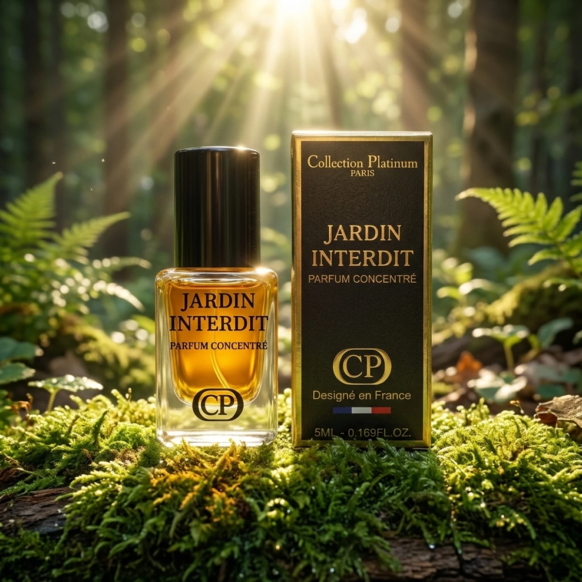 Collection Platinium - Jardin Interdit - Perfume Concentrate Unisex
