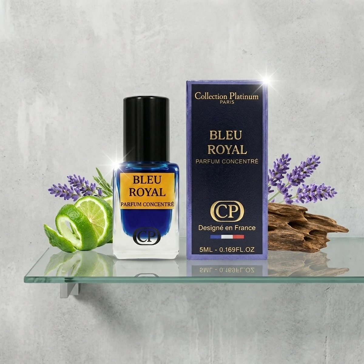 Collection Platinium - Bleu Royal - Parfum Concentrate