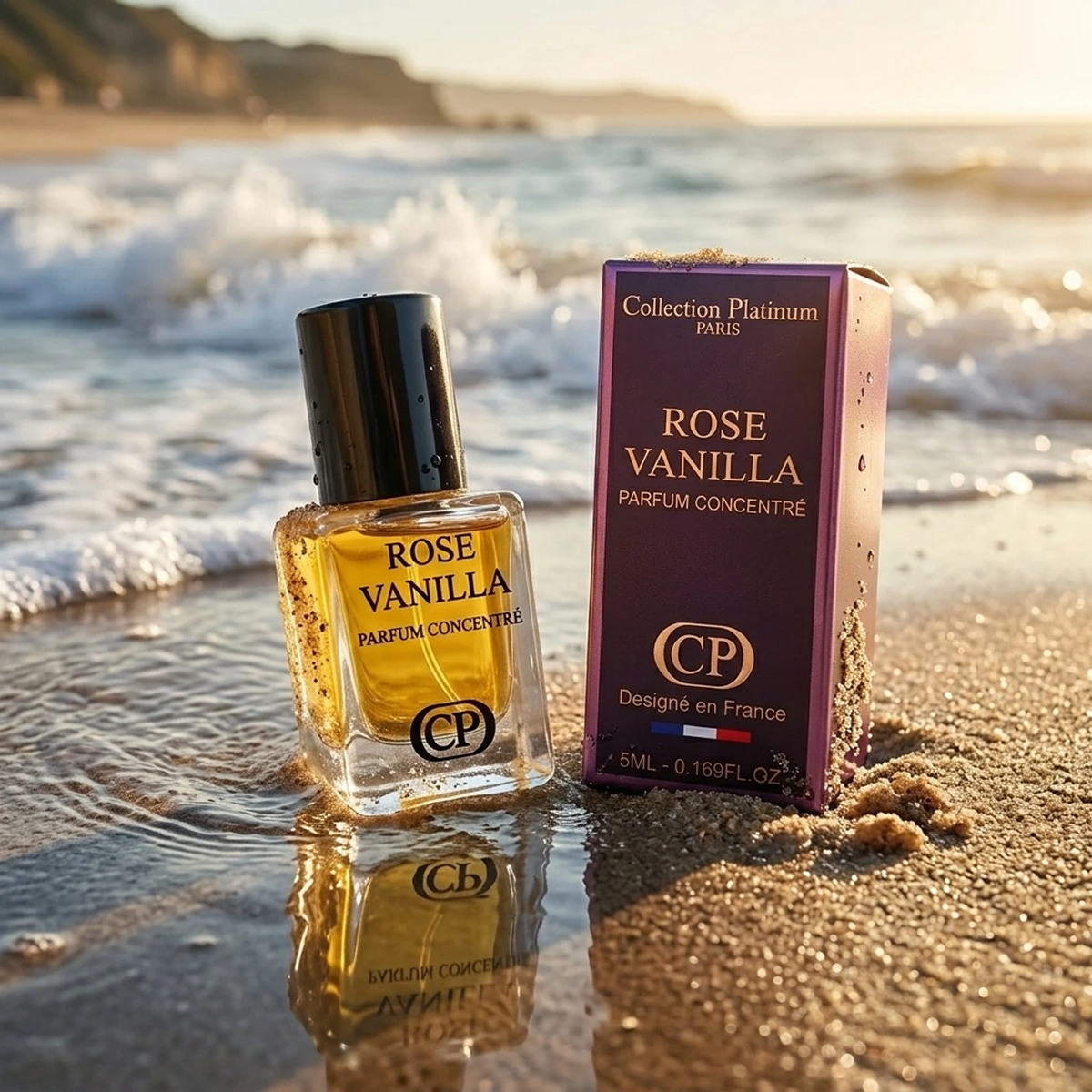Collection Platinium - Rose Vanilla - Parfum Concentrate Unisex