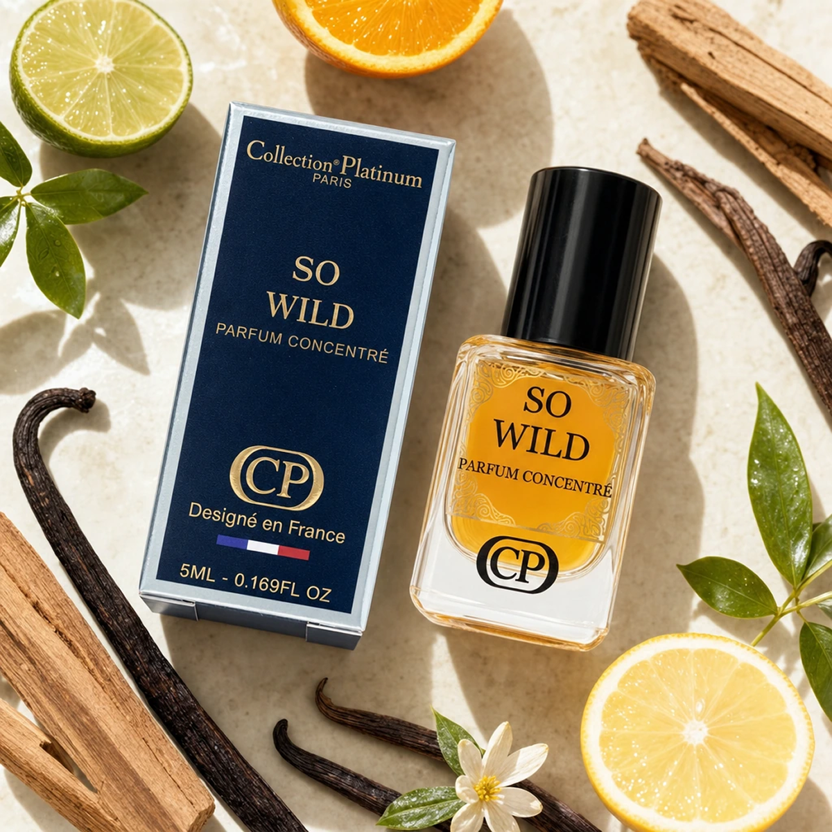 Collection Platinium - So Wild - Perfume Concentrate Unisex