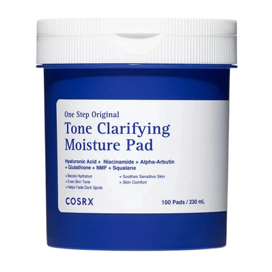 Cosrx - One Step Original - Tampons Moisturizing & Clarifiant pour le Teint 100 Tampons