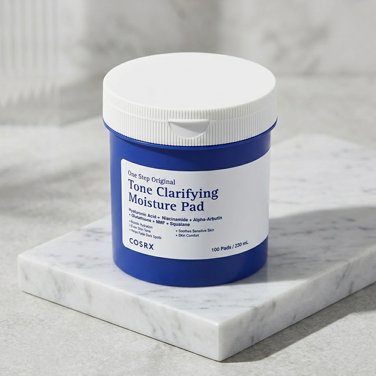 Cosrx - One Step Original - Tampons Moisturizing & Clarifiant pour le Teint 100 Tampons
