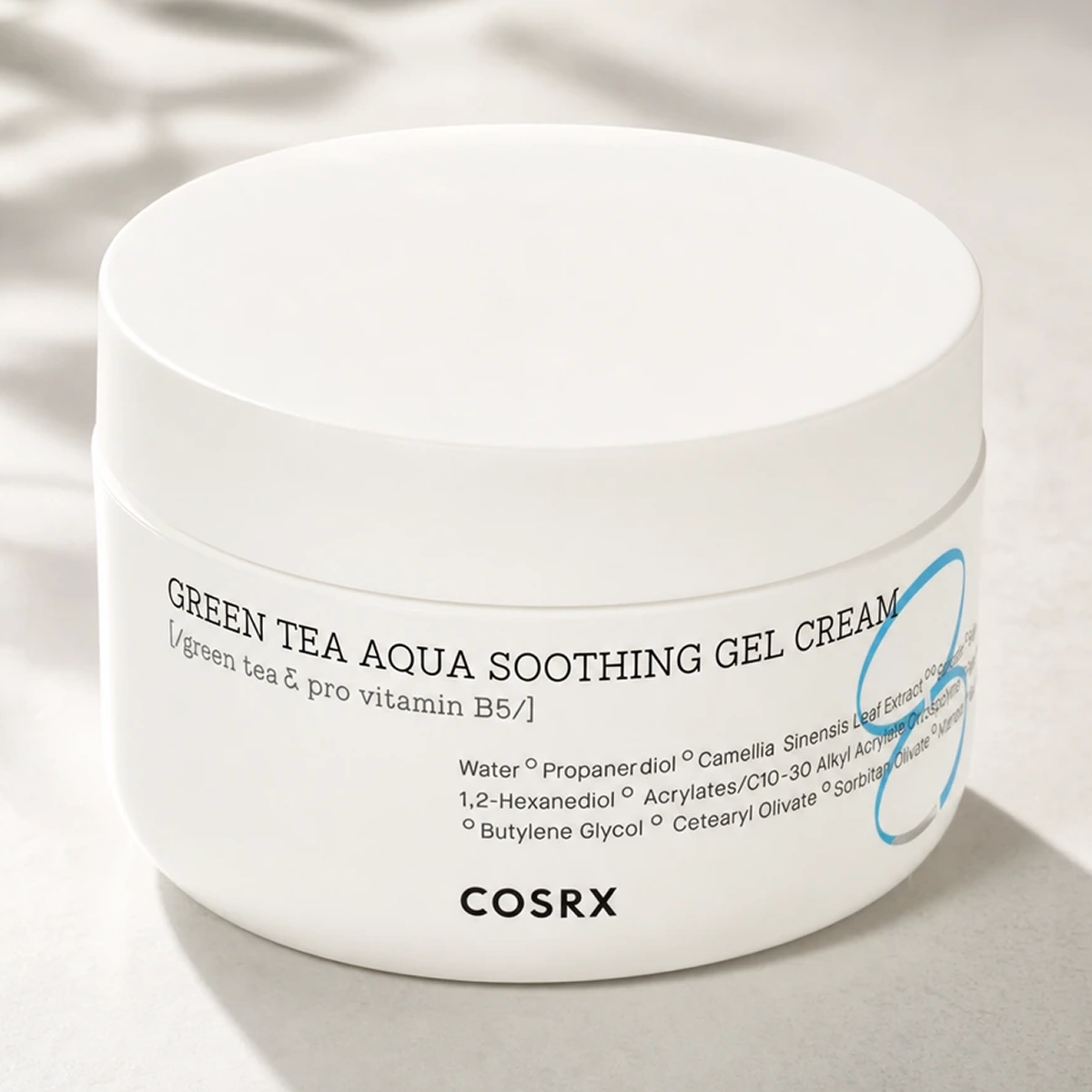 Cosrx - Thé Vert & Pro Vitamine B5 - Cream - Gel Apaisante Hydrium au Thé Vert et à L'eau